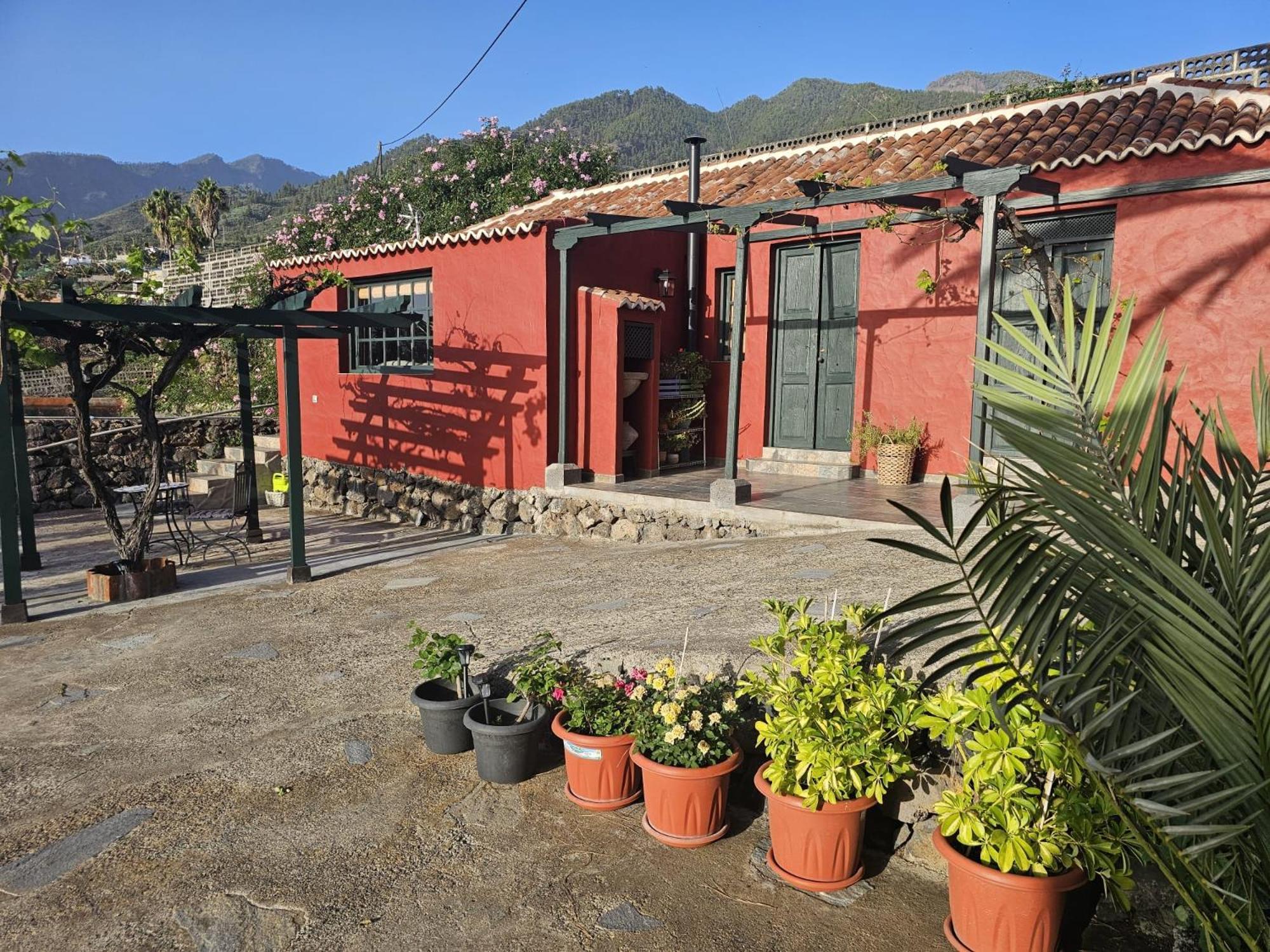 Casa Rural El Pinito Con Piscina Privada إل باسو المظهر الخارجي الصورة
