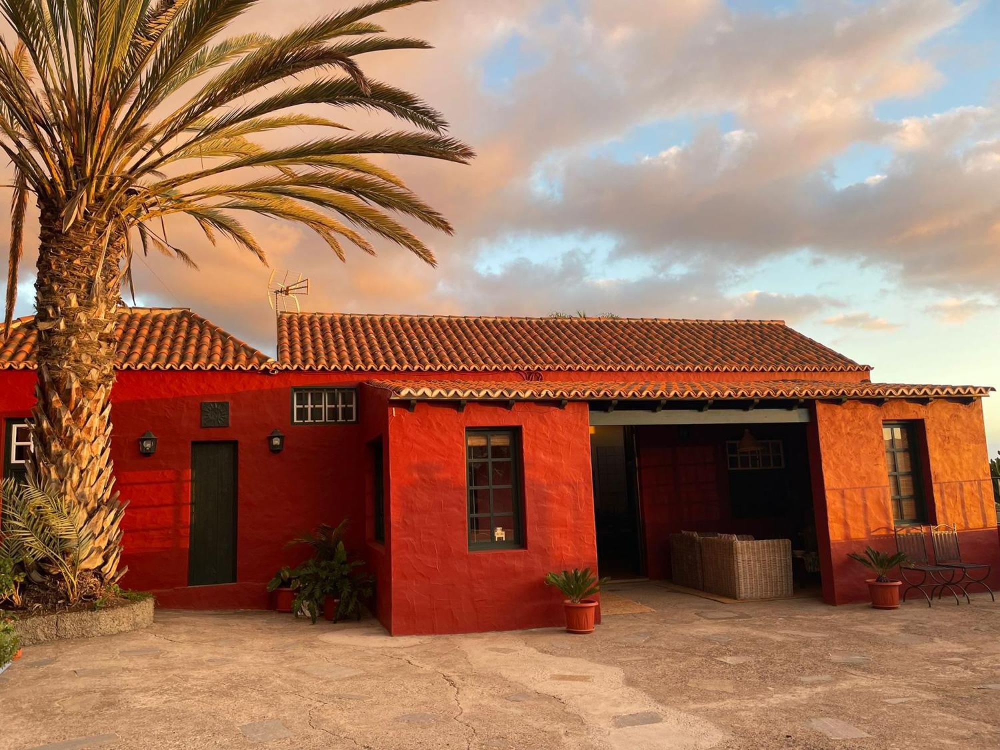 Casa Rural El Pinito Con Piscina Privada إل باسو المظهر الخارجي الصورة